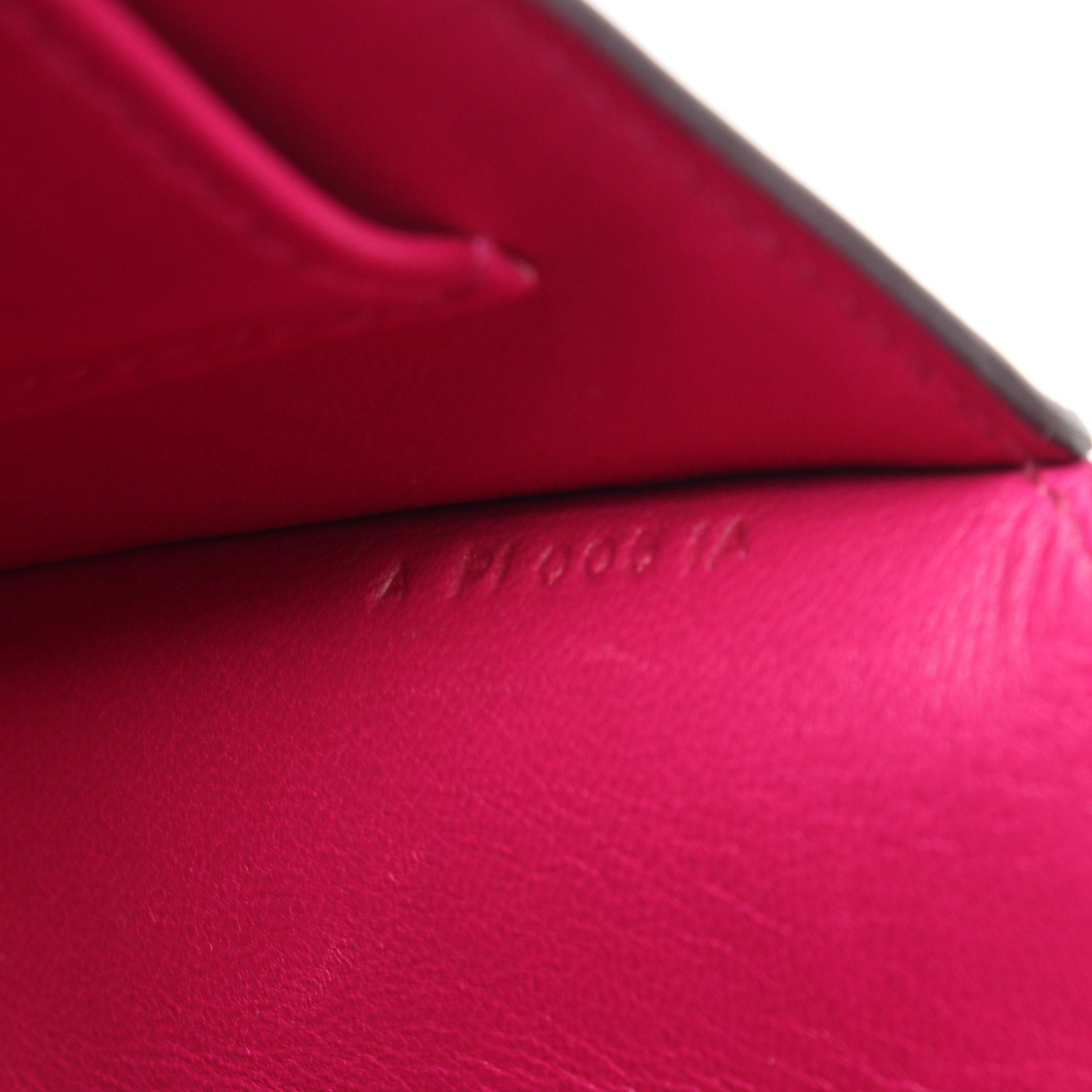 Hermes Hermes Schersch Midi Rose Purple Clutch Bag Veau Epsom Pink Silver Hardware A Stamp Size ONE SIZE - 5 Thumbnail