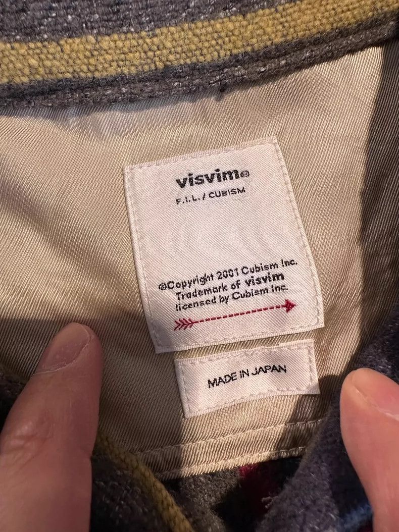 Visvim VISVIM Long Sleeve Striped Wool Shirt Size US M / EU 48-50 / 2 - 3 Thumbnail