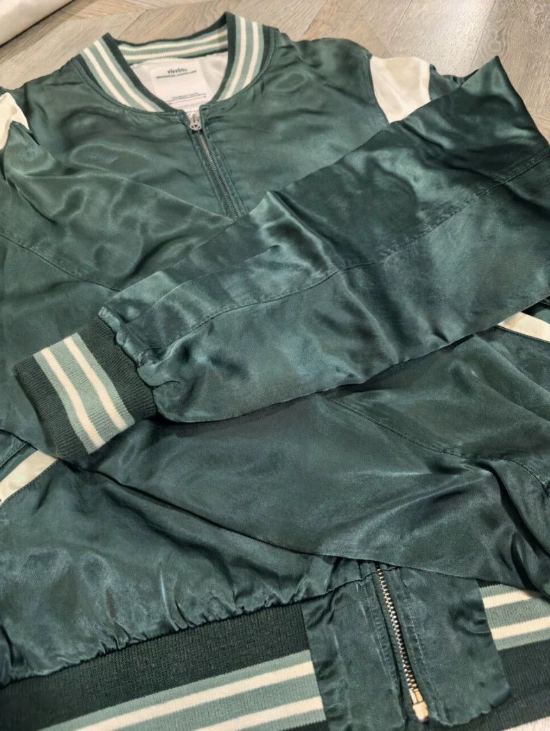 Visvim VISVIM Douglas Stadium Jacket in Lake Green Size US M / EU 48-50 / 2 - 2 Thumbnail