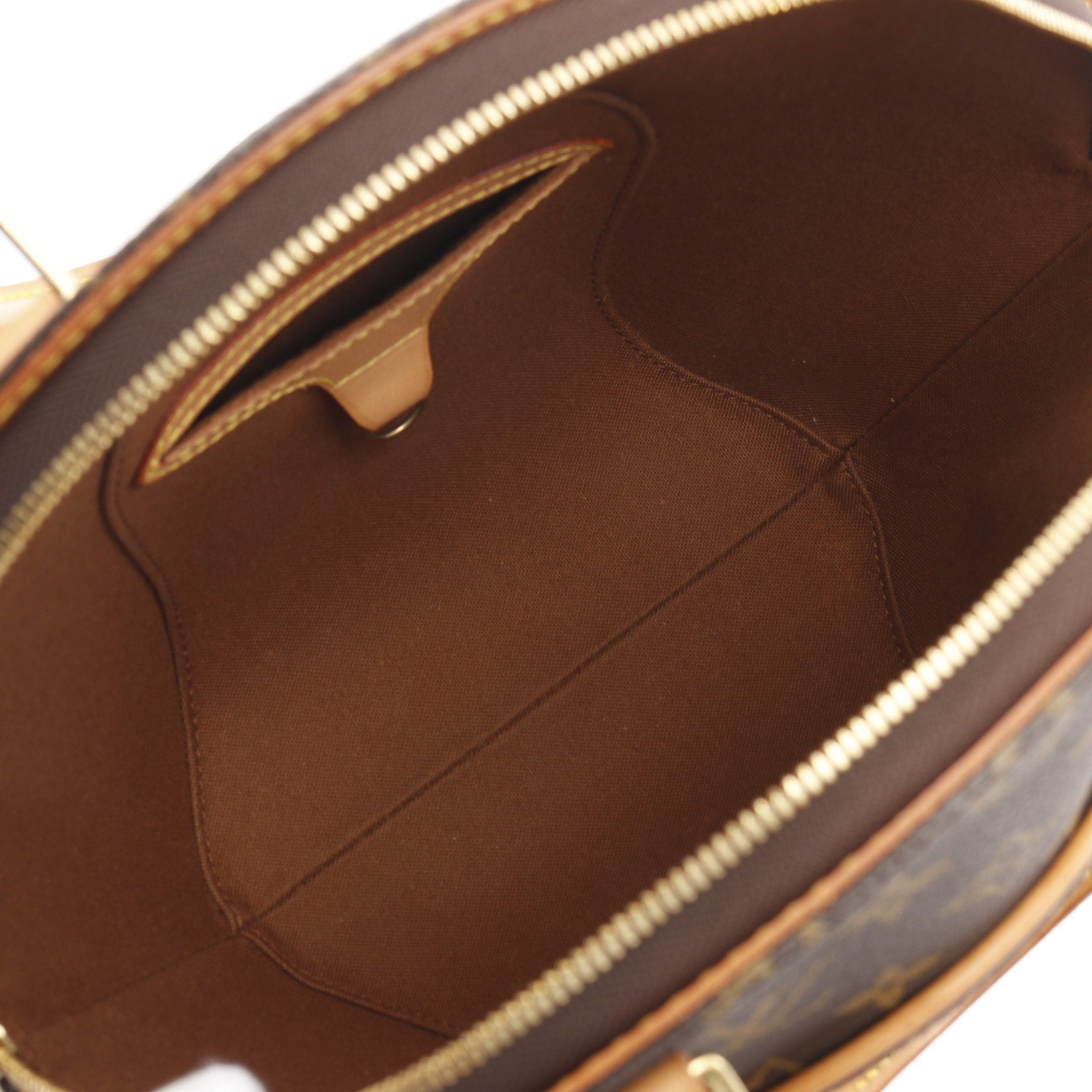 Louis Vuitton Louis Vuitton Ellipse Pm Monogram Handbag Leather Brown Size ONE SIZE - 3 Thumbnail