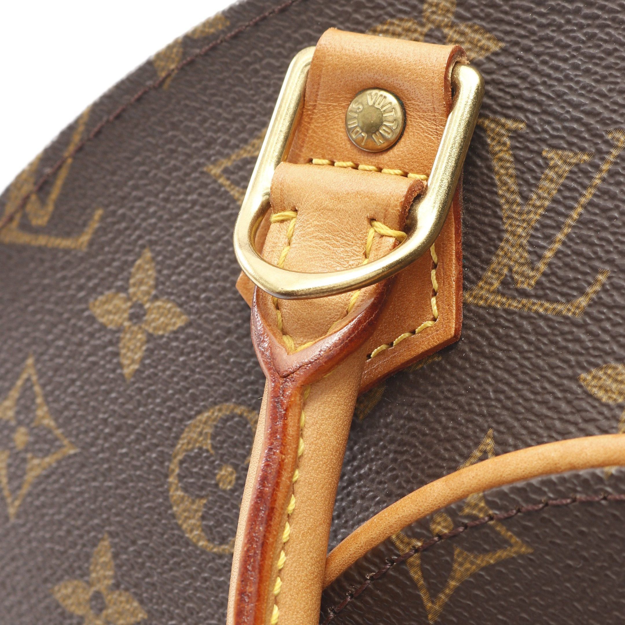 Louis Vuitton Louis Vuitton Ellipse Pm Monogram Handbag Leather Brown Size ONE SIZE - 8 Thumbnail