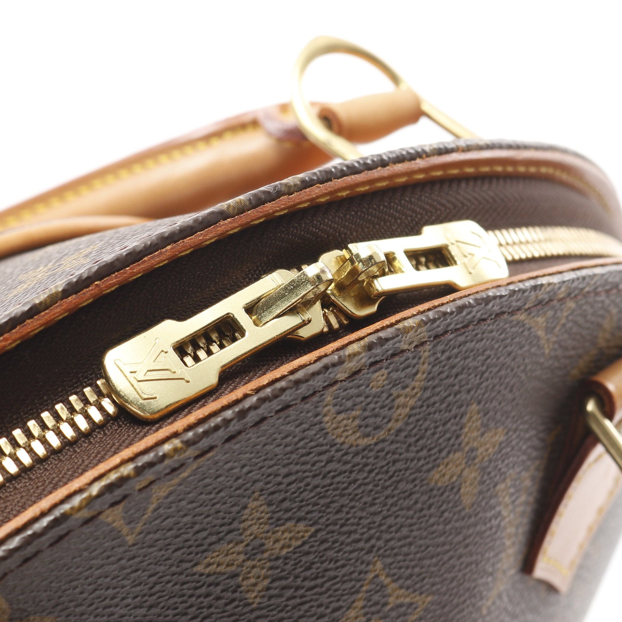 Louis Vuitton Louis Vuitton Ellipse Pm Monogram Handbag Leather Brown Size ONE SIZE - 9 Thumbnail