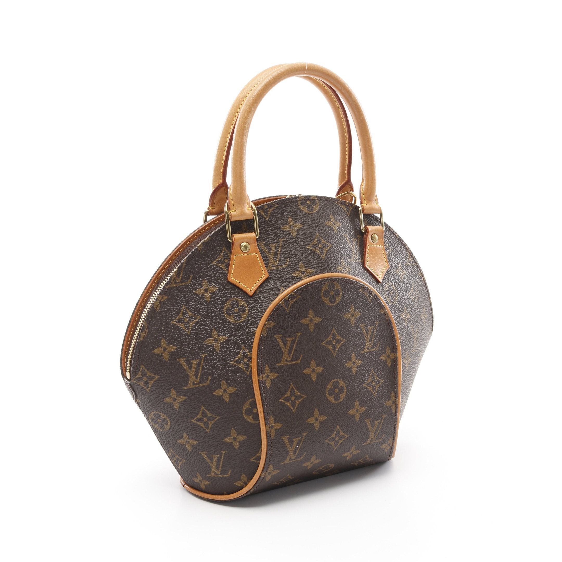 Louis Vuitton Louis Vuitton Ellipse Pm Monogram Handbag Leather Brown Size ONE SIZE - 2 Thumbnail