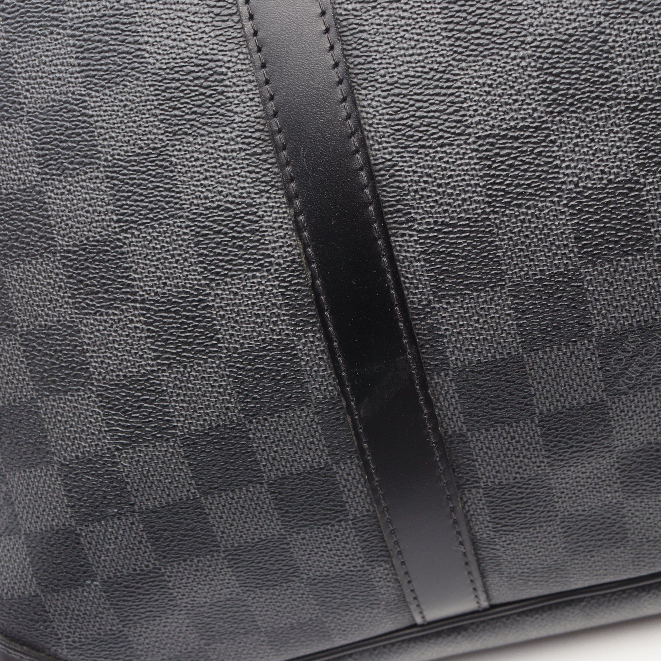 Louis Vuitton Louis Vuitton Porte Document Voyage Damier Graphite Business Bag Briefcase Leather Black Size ONE SIZE - 13 Thumbnail