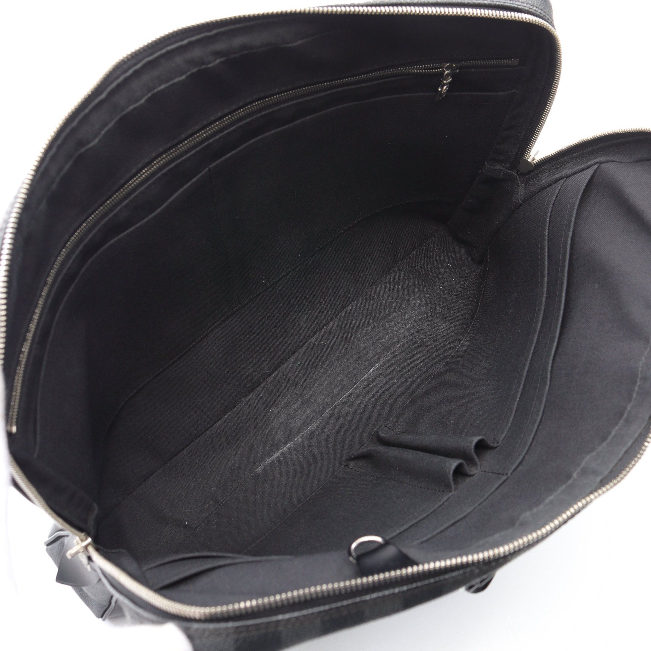 Louis Vuitton Louis Vuitton Porte Document Voyage Damier Graphite Business Bag Briefcase Leather Black Size ONE SIZE - 3 Thumbnail