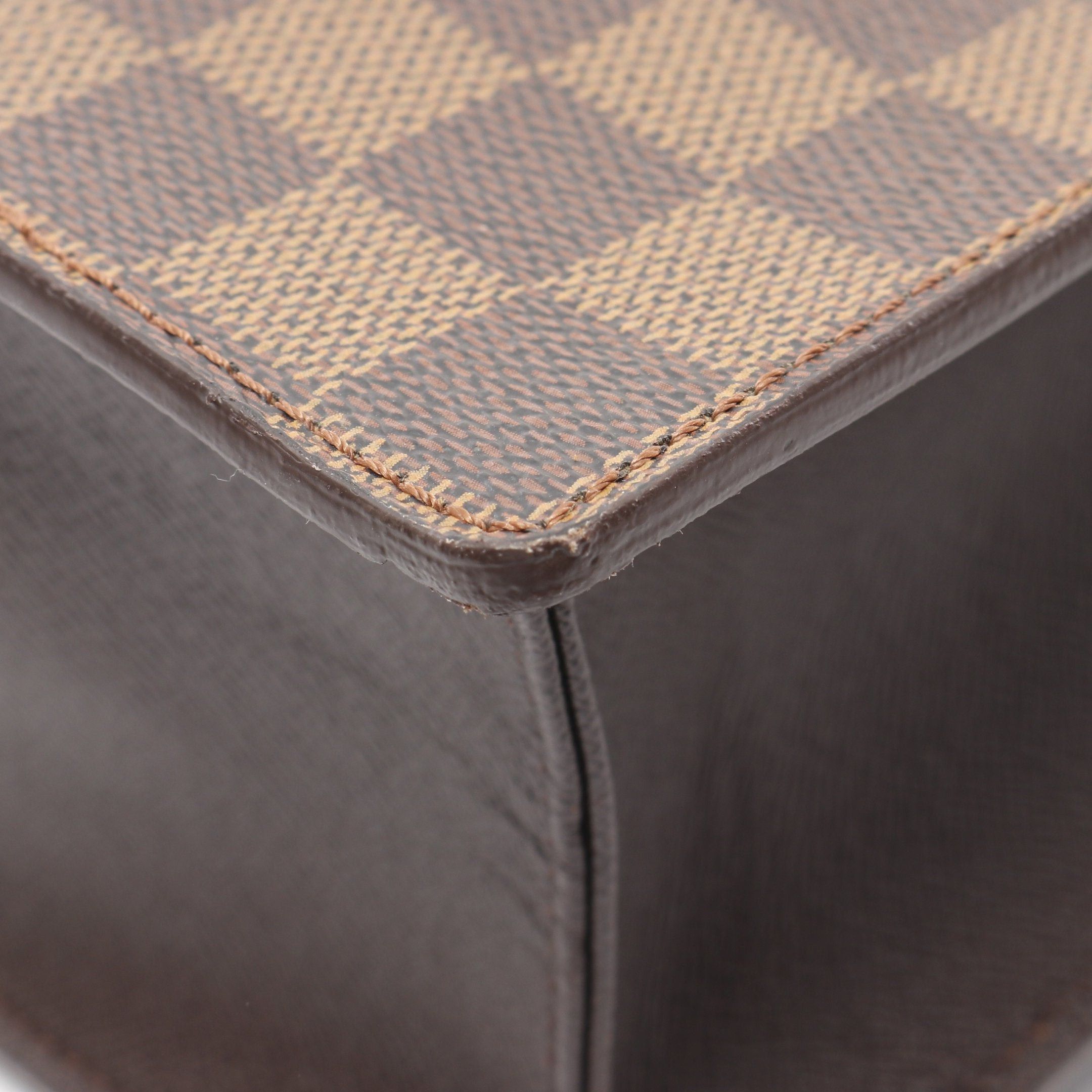 Louis Vuitton Louis Vuitton Venice Pm Damier Ebene Handbag Tote Bag Leather Brown Size ONE SIZE - 6 Thumbnail