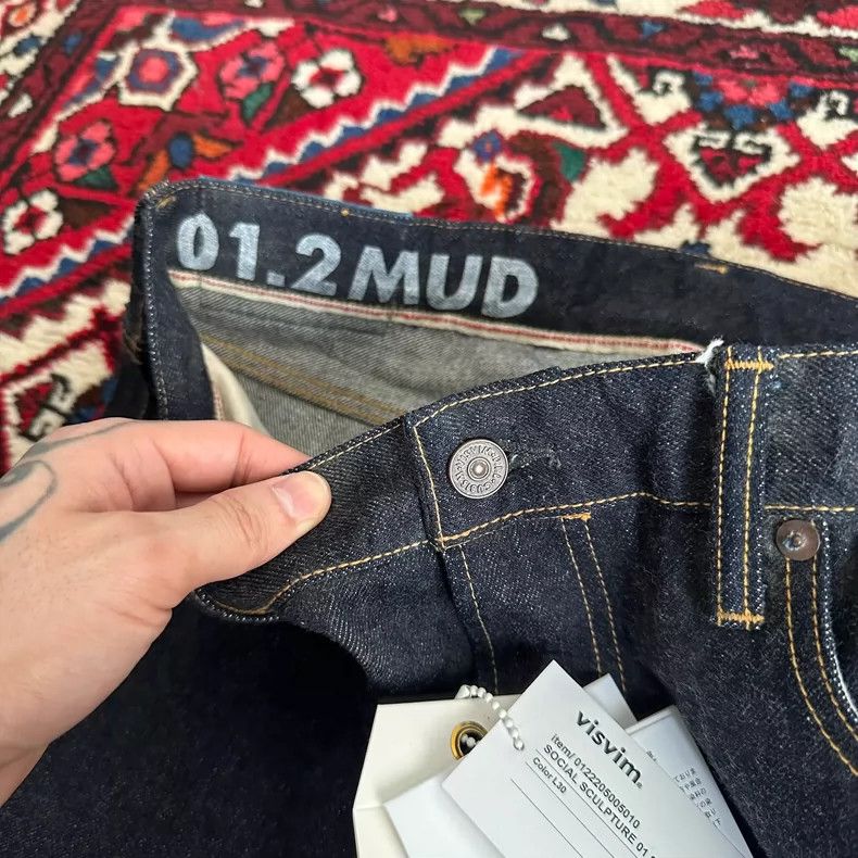 Visvim Visvim Mud Dyed Denim Pants W34 L30 Size US 34 / EU 50 - 4 Thumbnail