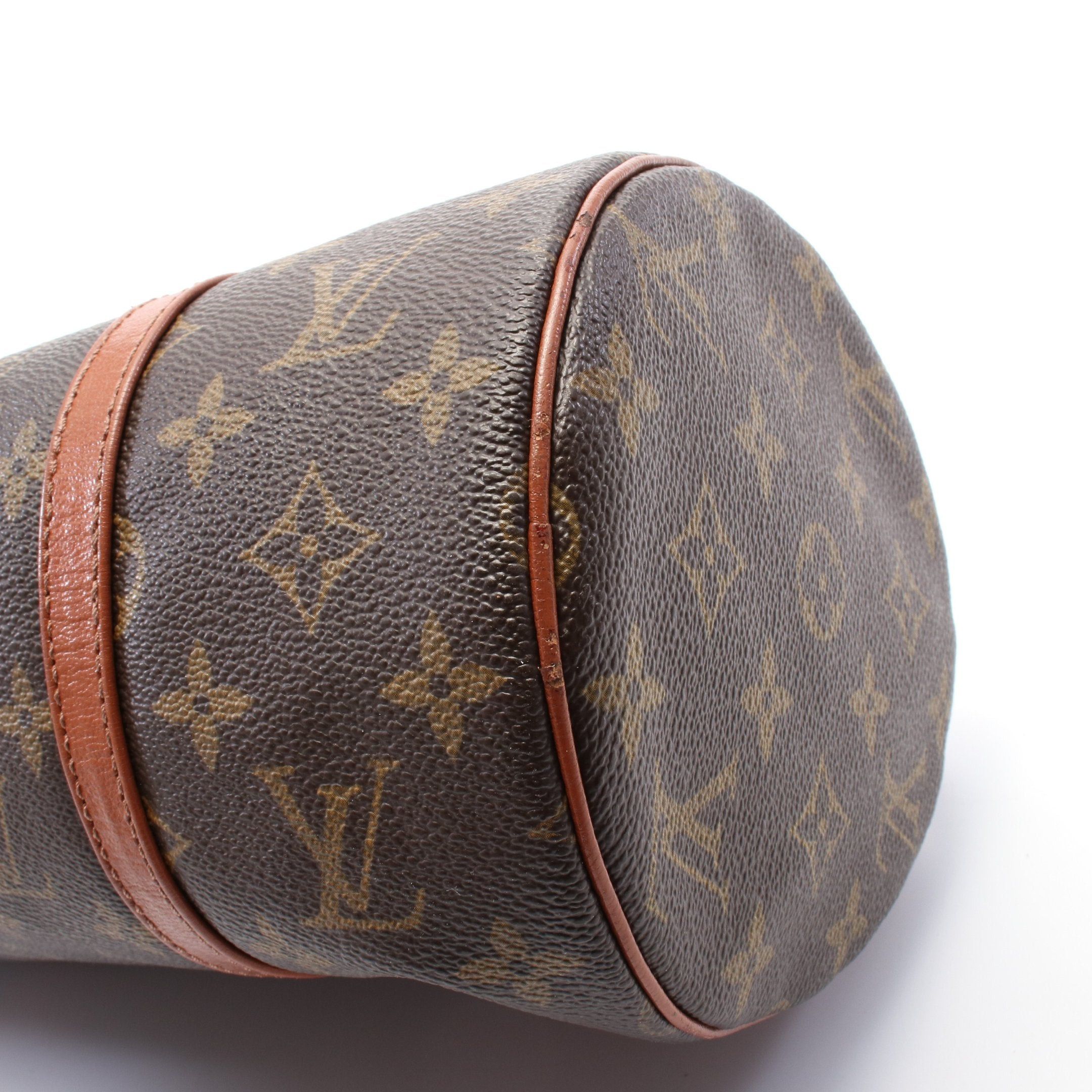 Louis Vuitton Louis Vuitton Papillon 30 Monogram Handbag Leather Brown Size ONE SIZE - 8 Thumbnail