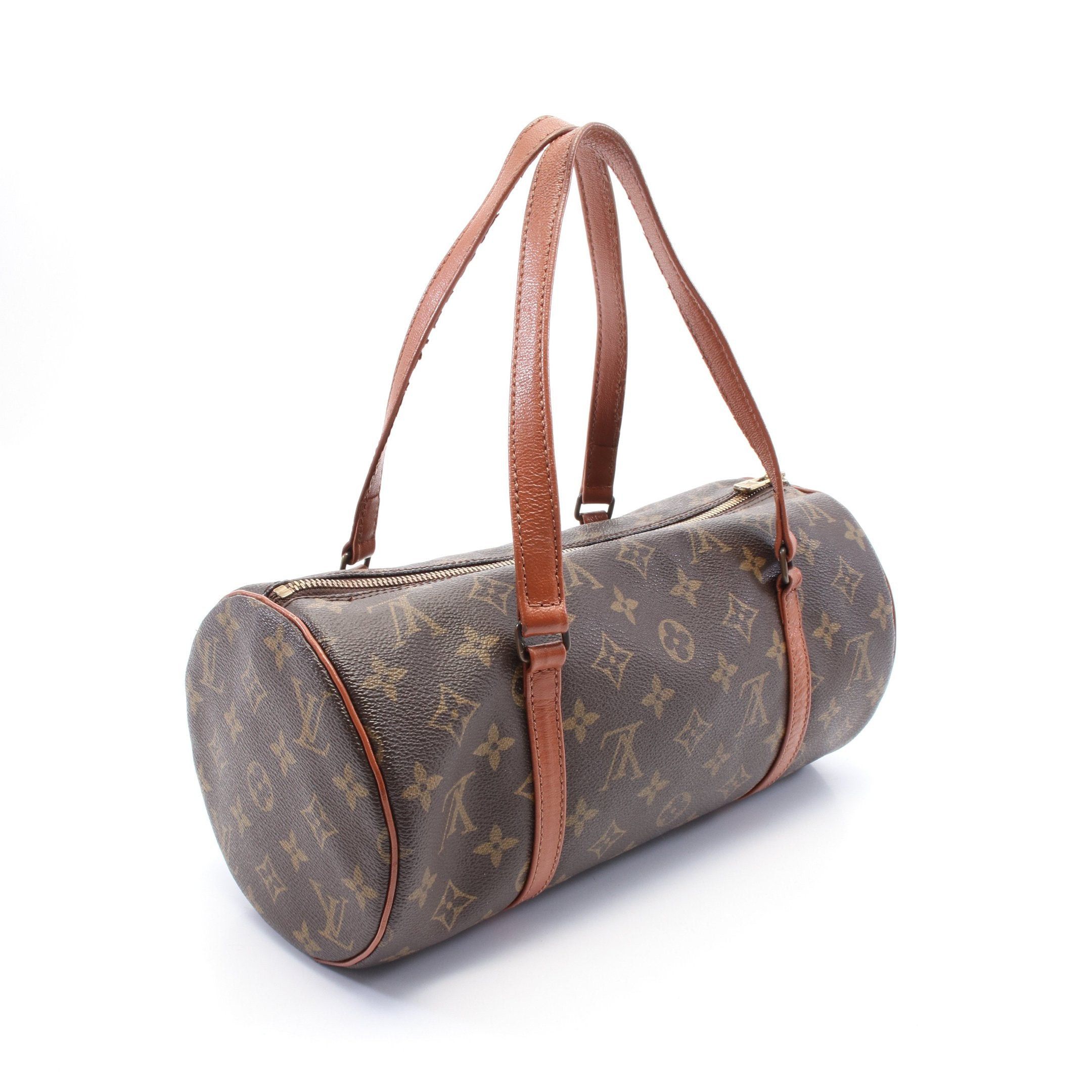 Louis Vuitton Louis Vuitton Papillon 30 Monogram Handbag Leather Brown Size ONE SIZE - 2 Thumbnail