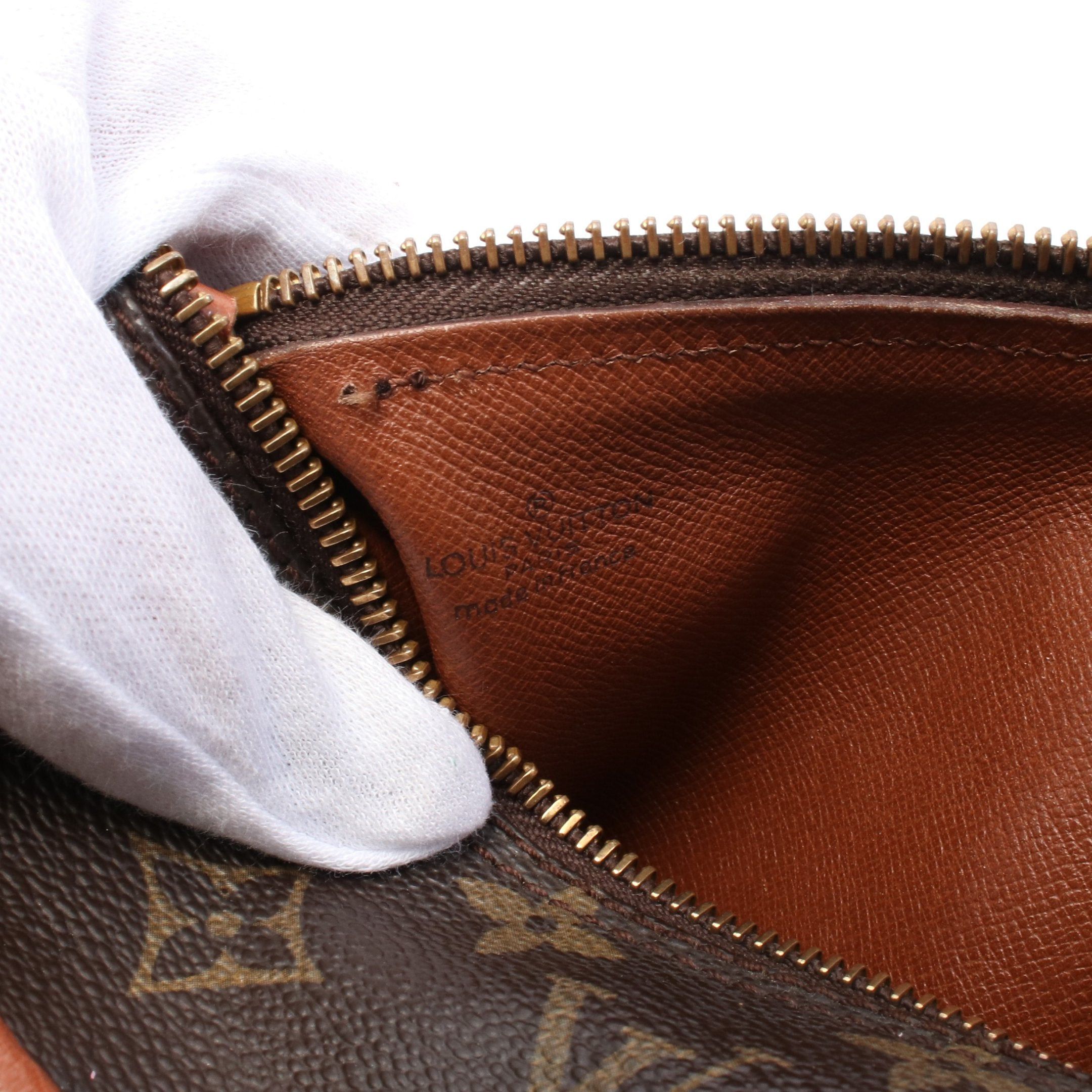 Louis Vuitton Louis Vuitton Papillon 30 Monogram Handbag Leather Brown Size ONE SIZE - 4 Thumbnail