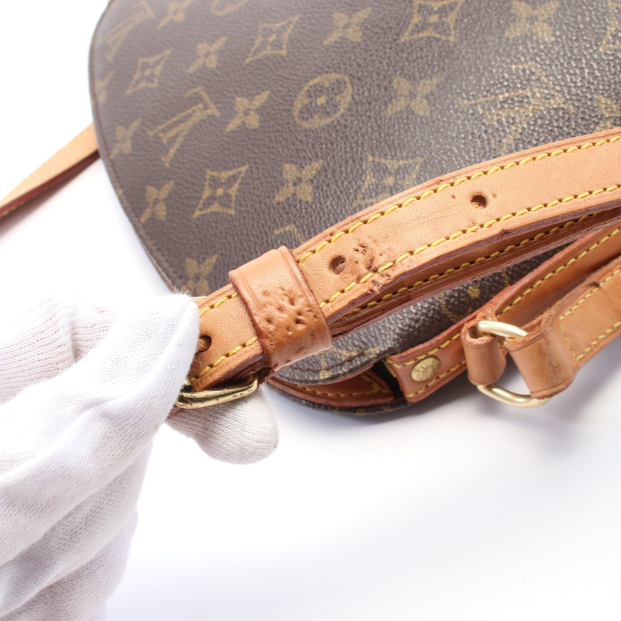 Louis Vuitton Louis Vuitton Druot Monogram Shoulder Bag Leather Brown Size ONE SIZE - 6 Thumbnail