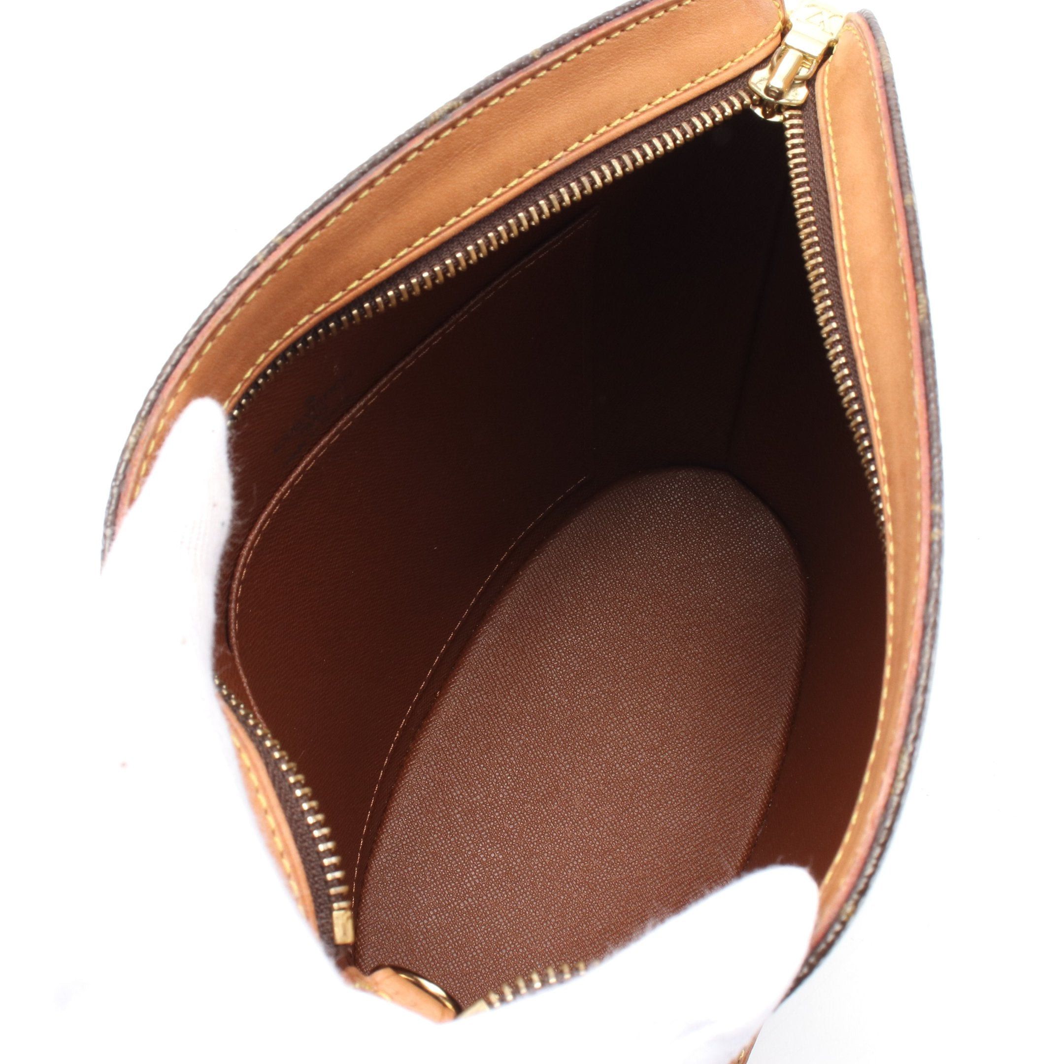 Louis Vuitton Louis Vuitton Druot Monogram Shoulder Bag Leather Brown Size ONE SIZE - 3 Thumbnail
