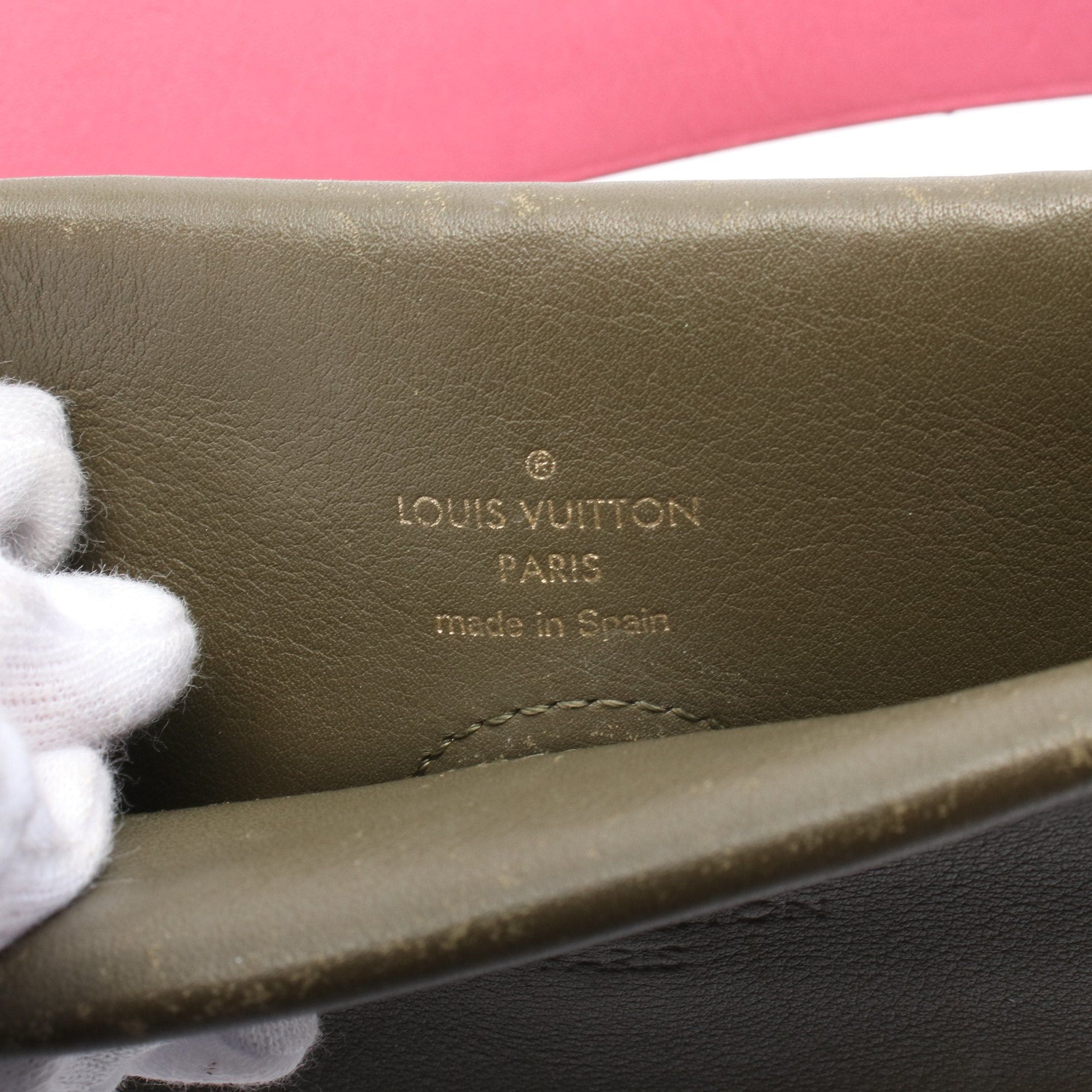 Louis Vuitton Louis Vuitton Tuileries Monogram One Shoulder Bag Leather Brown Khaki Green Pink Size ONE SIZE - 4 Thumbnail