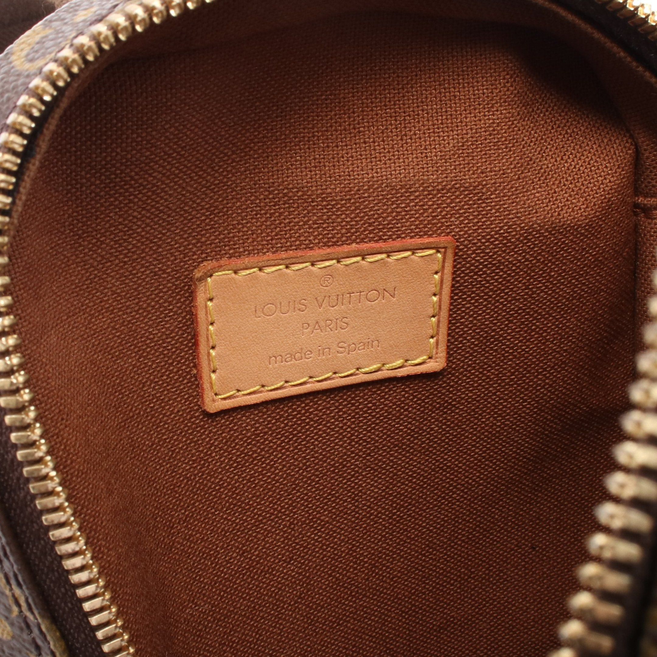 Louis Vuitton Louis Vuitton Pochette Ganju Monogram Body Bag Leather Brown Size ONE SIZE - 4 Thumbnail