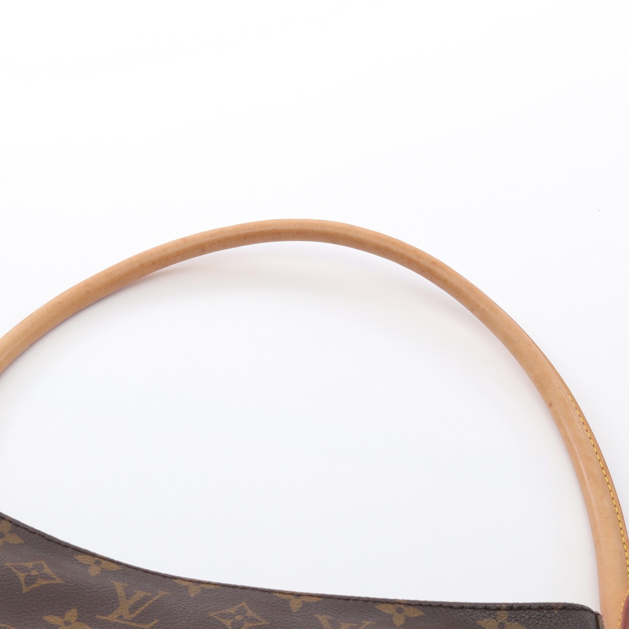 Louis Vuitton Louis Vuitton Looping Gm Monogram Shoulder Bag Leather Brown Size ONE SIZE - 8 Thumbnail
