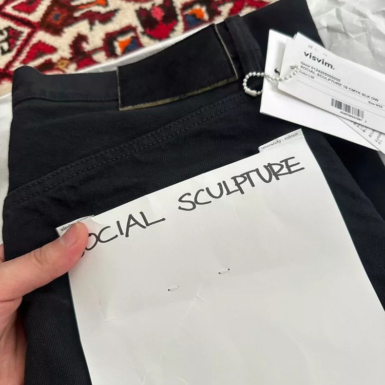 Visvim visvim 19OW CMYK Black Denim Pants Size US 32 / EU 48 - 6 Thumbnail