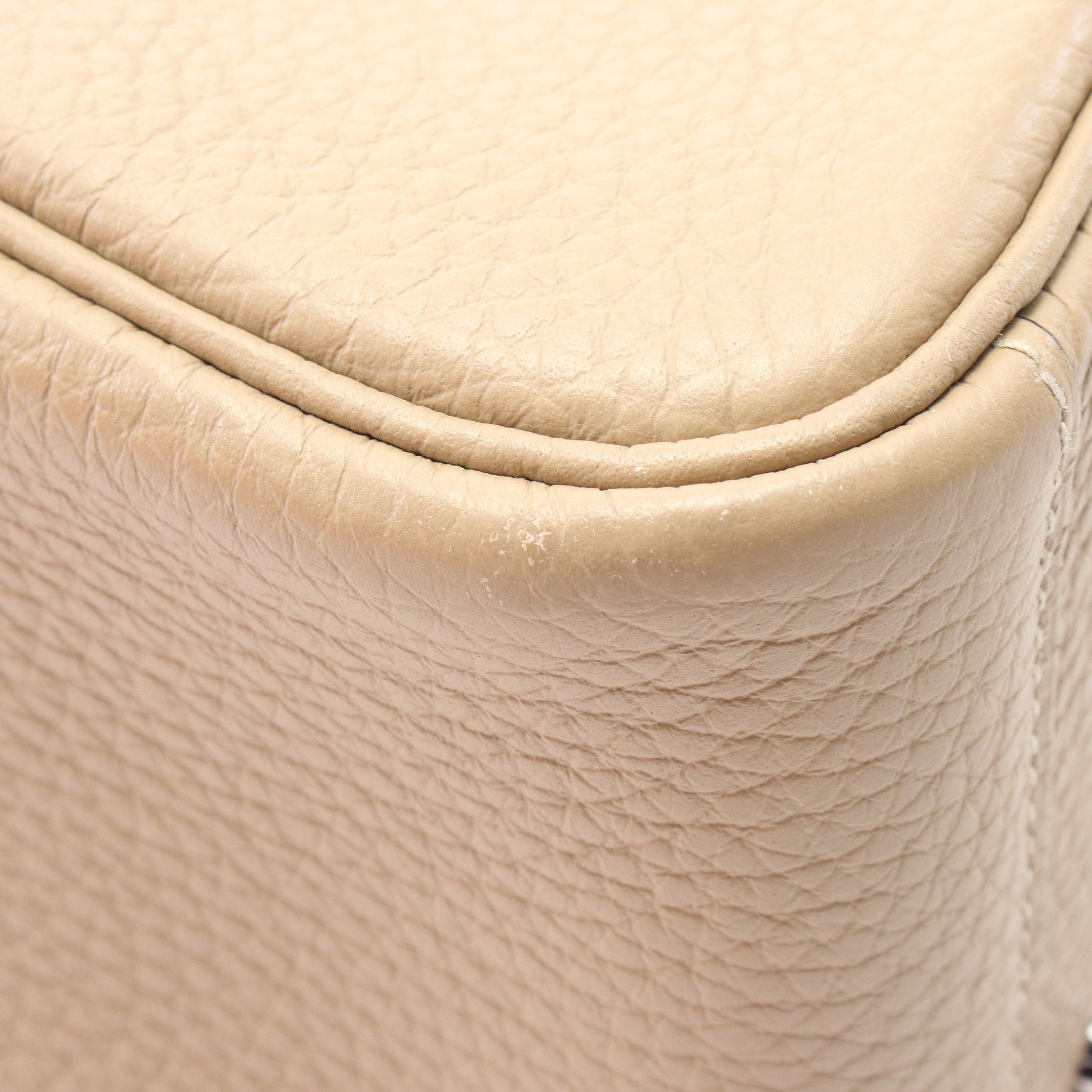 Hermes Hermes Lindy Mini Verso Maxi Cadre Trench Shoulder Bag Clemence Leather Beige Silver Hardware U Stamp Size ONE SIZE - 7 Thumbnail
