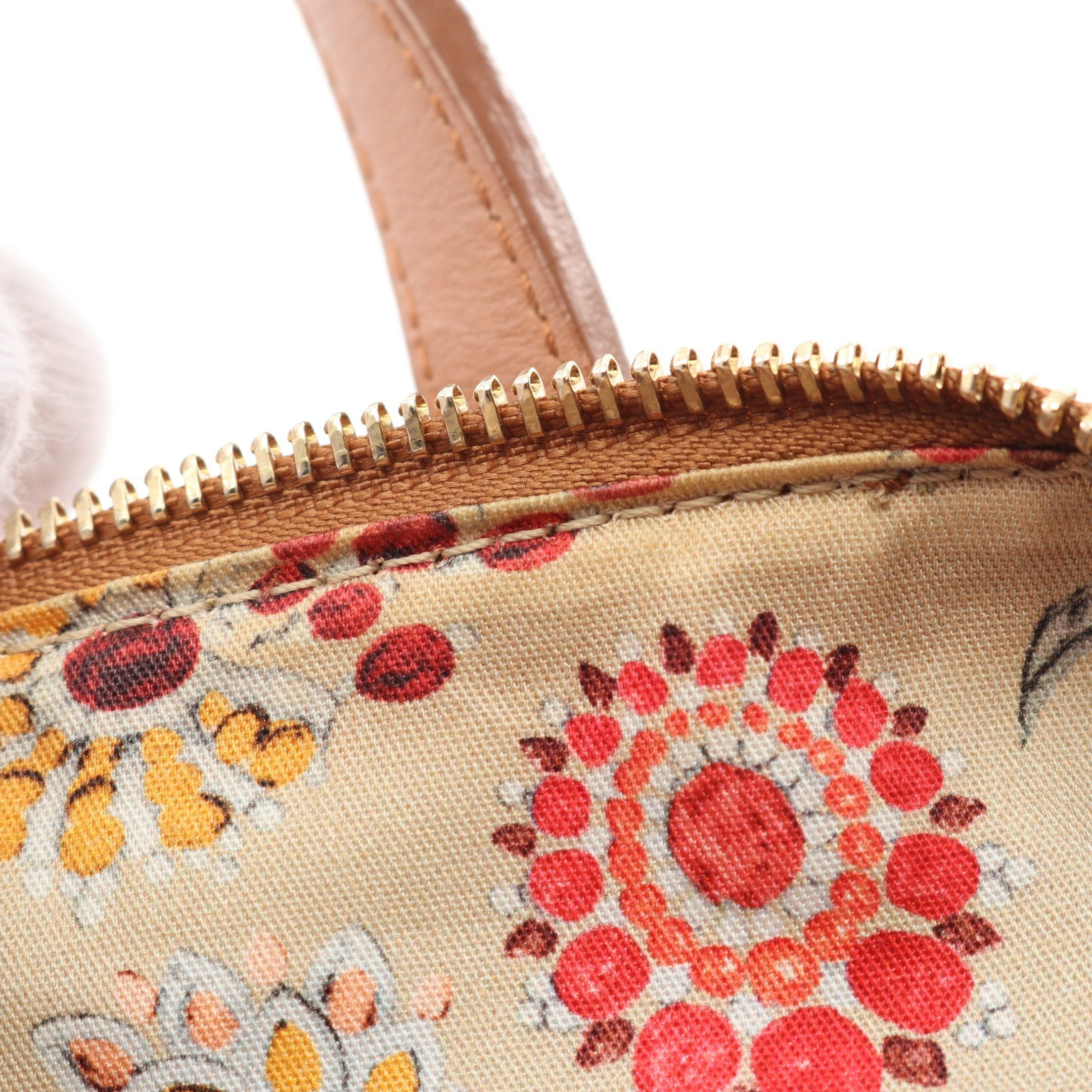Bvlgari Bvlgari Collezione Handbag Leather Light Brown Size ONE SIZE - 8 Thumbnail