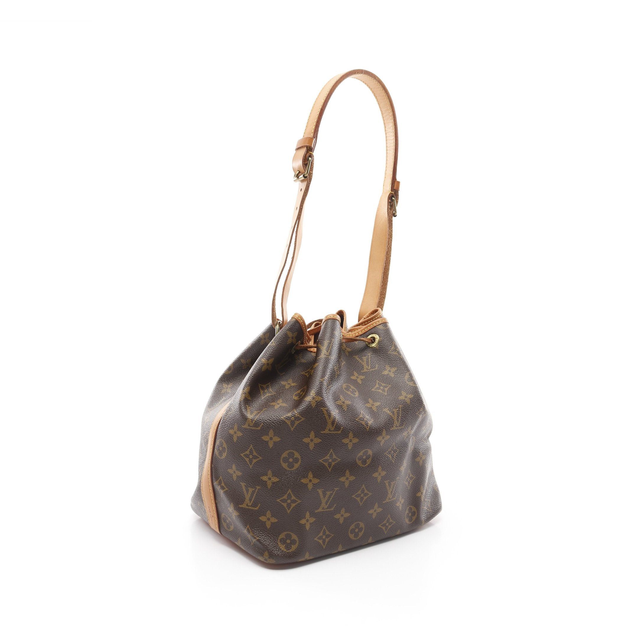 Louis Vuitton Louis Vuitton Peti Noe Monogram Shoulder Bag Leather Brown Size ONE SIZE - 2 Thumbnail