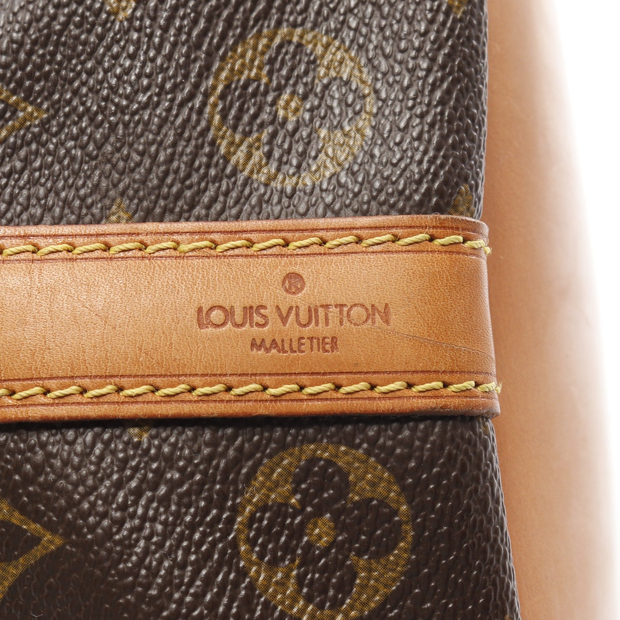 Louis Vuitton Louis Vuitton Peti Noe Monogram Shoulder Bag Leather Brown Size ONE SIZE - 4 Thumbnail