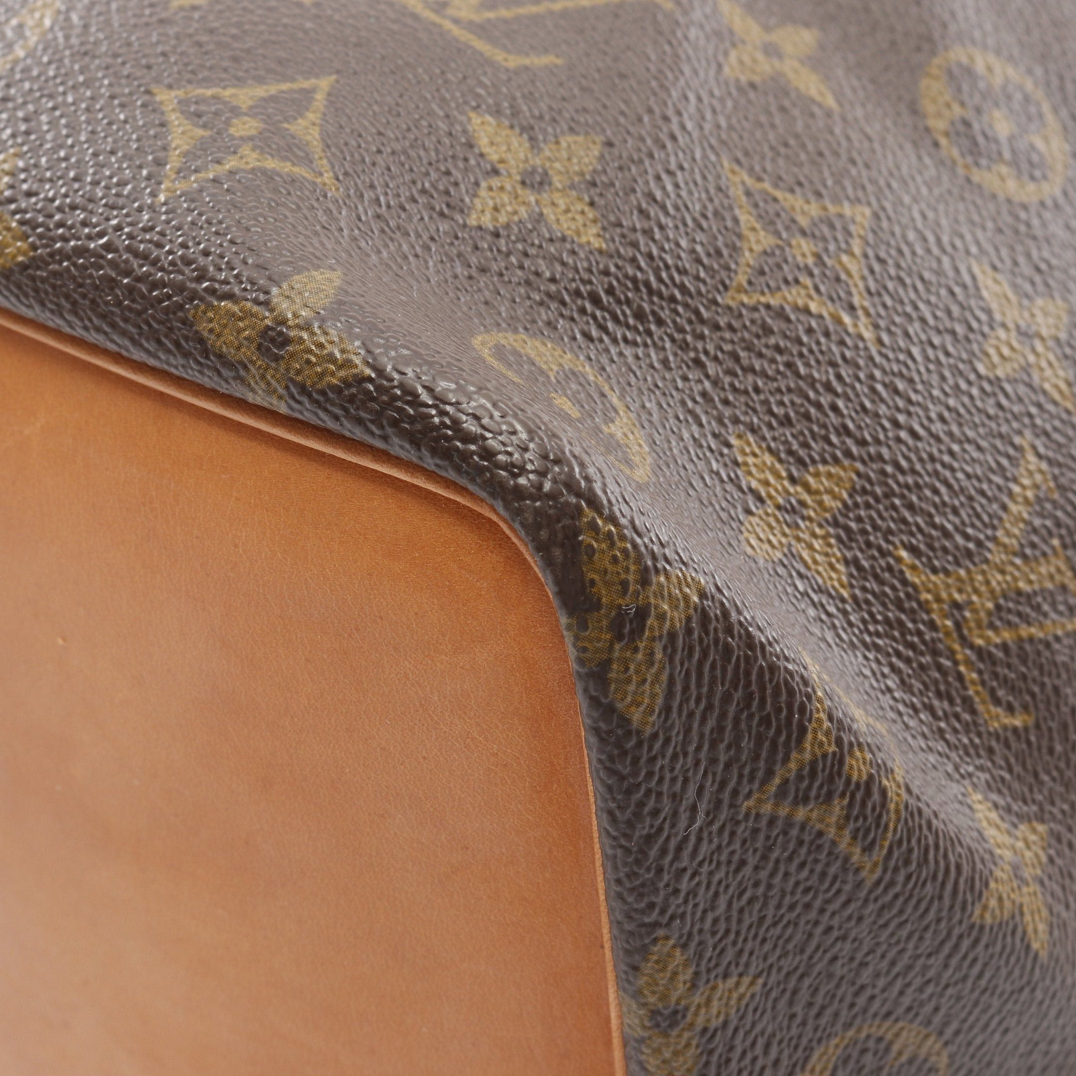 Louis Vuitton Louis Vuitton Peti Noe Monogram Shoulder Bag Leather Brown Size ONE SIZE - 7 Thumbnail