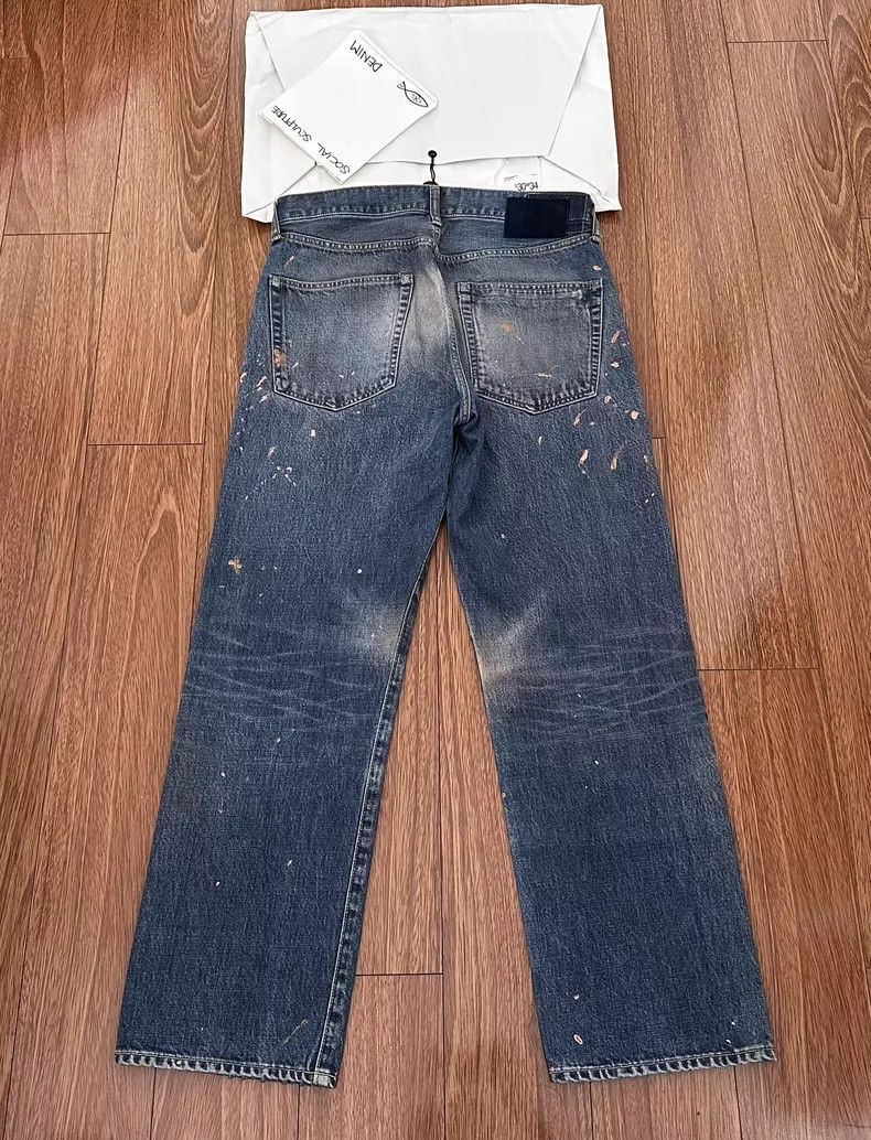 Visvim VISVIM Social Sculpture Damaged Denim Pants Size US 34 / EU 50 - 2 Thumbnail