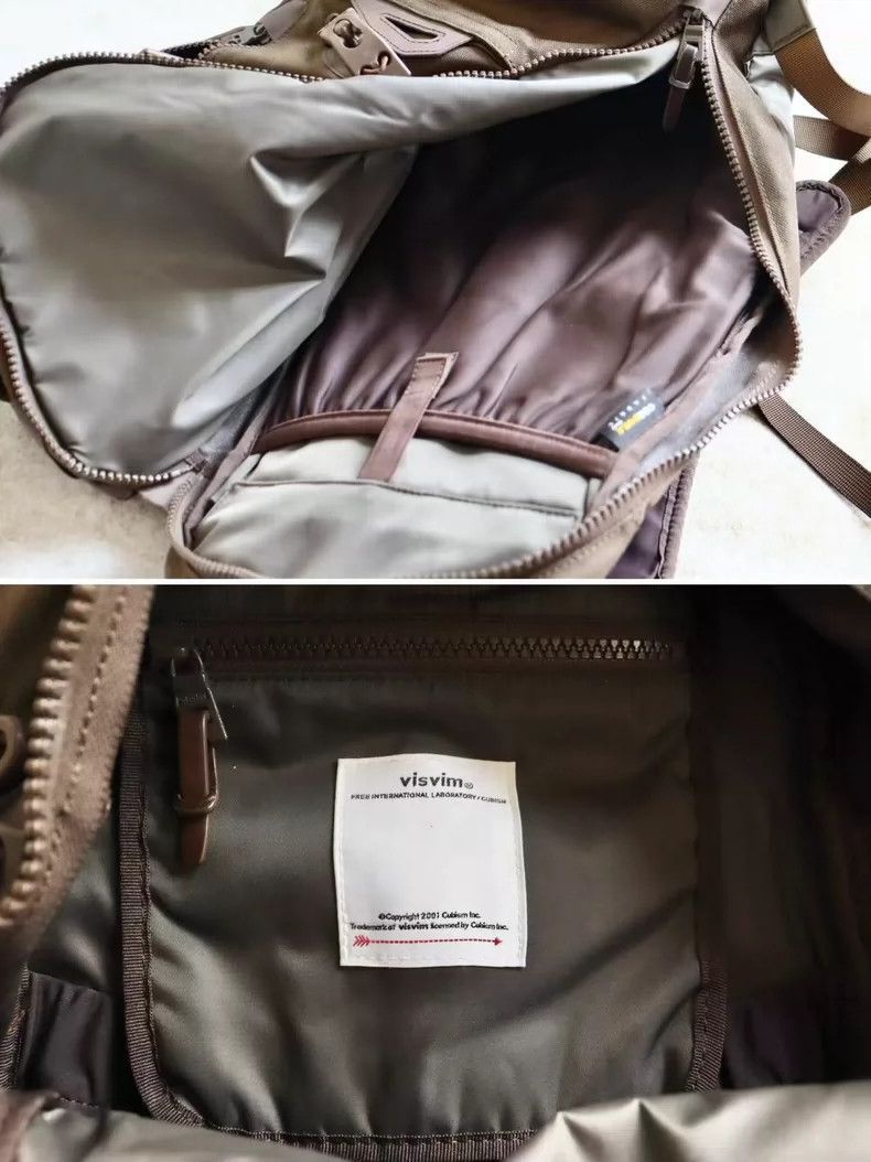 Visvim Visvim Cordura 20l Leather Backpack Size ONE SIZE - 9 Thumbnail