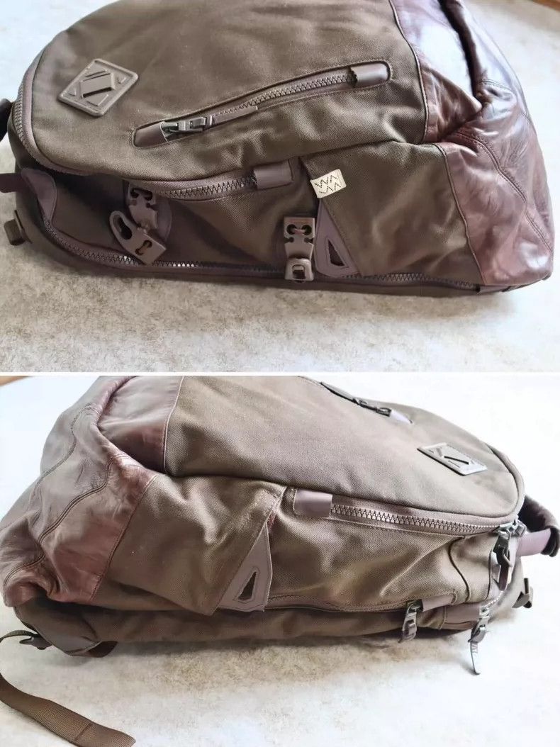Visvim Visvim Cordura 20l Leather Backpack Size ONE SIZE - 6 Thumbnail