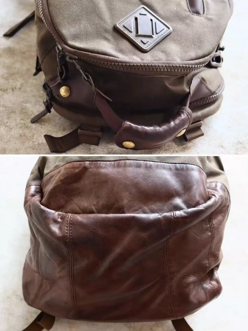 Visvim Visvim Cordura 20l Leather Backpack Size ONE SIZE - 7 Thumbnail