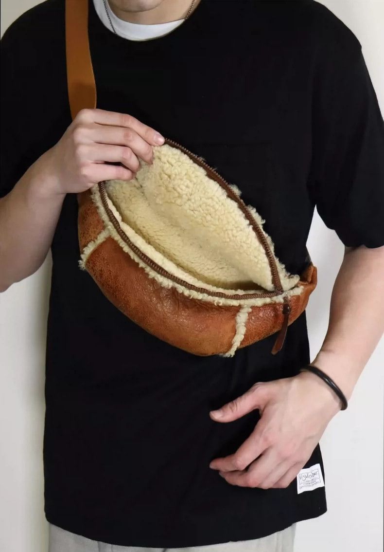 Visvim Visvim Shearling Crossbody Bag Vintage Item Size ONE SIZE - 2 Thumbnail