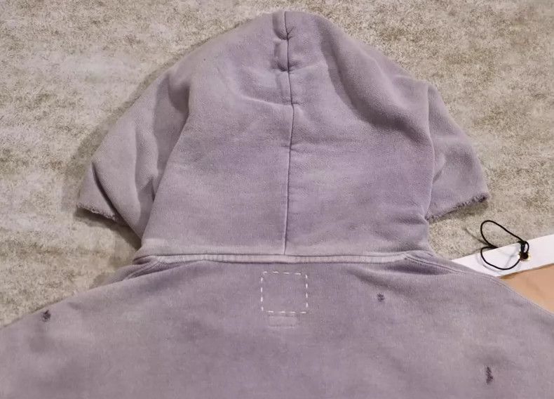 Visvim Visvim Hoodie with Distressed Detail and Dyeing Size US L / EU 52-54 / 3 - 7 Thumbnail