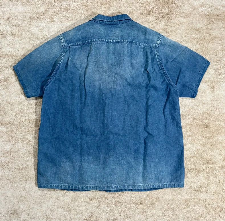 Visvim Visvim 22ss ICT Fairway Shirt Denim Blue Size US S / EU 44-46 / 1 - 2 Thumbnail