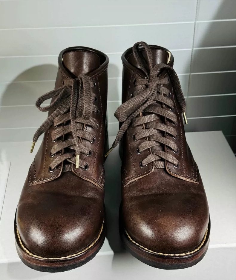 Visvim Visvim Brigadier Leather Boots in Dark Brown Size US 10 / EU 43 - 2 Thumbnail