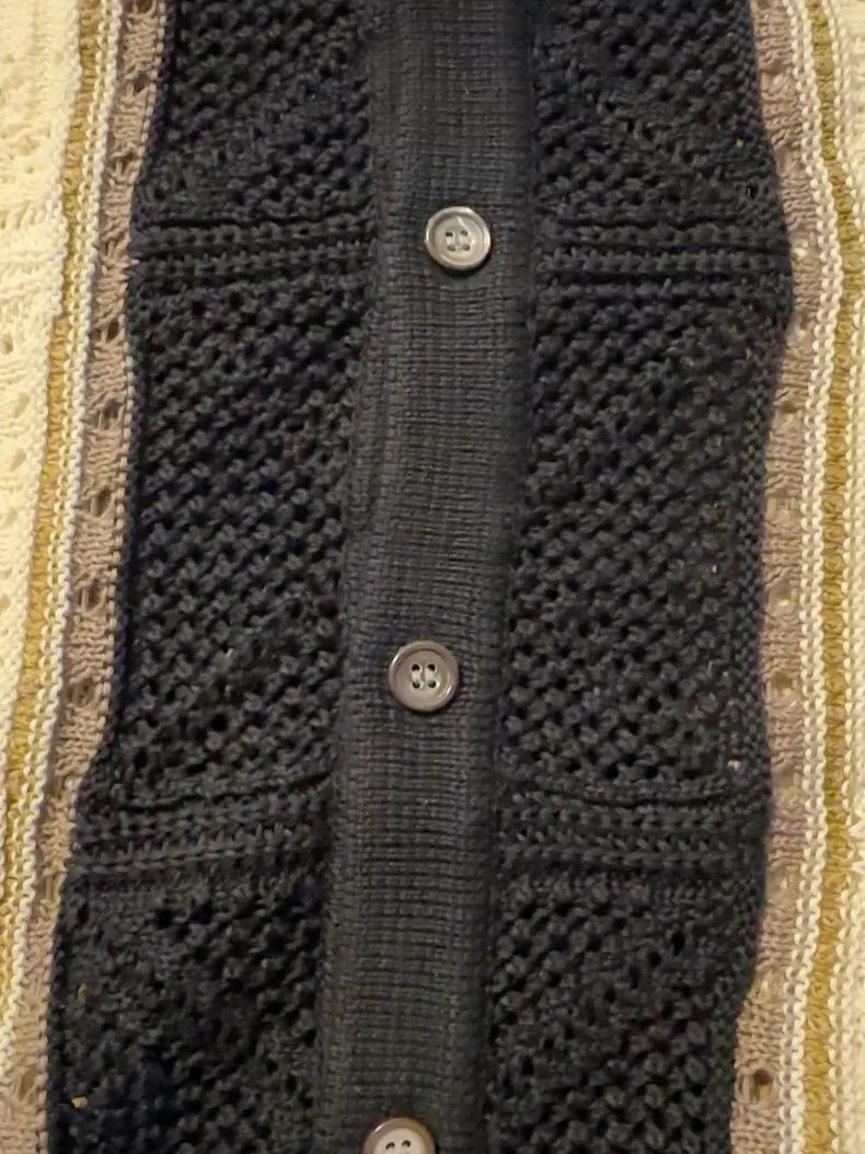 Kapital Kapital Crochet Button-Up Shirt in Black Size US M / EU 48-50 / 2 - 5 Thumbnail