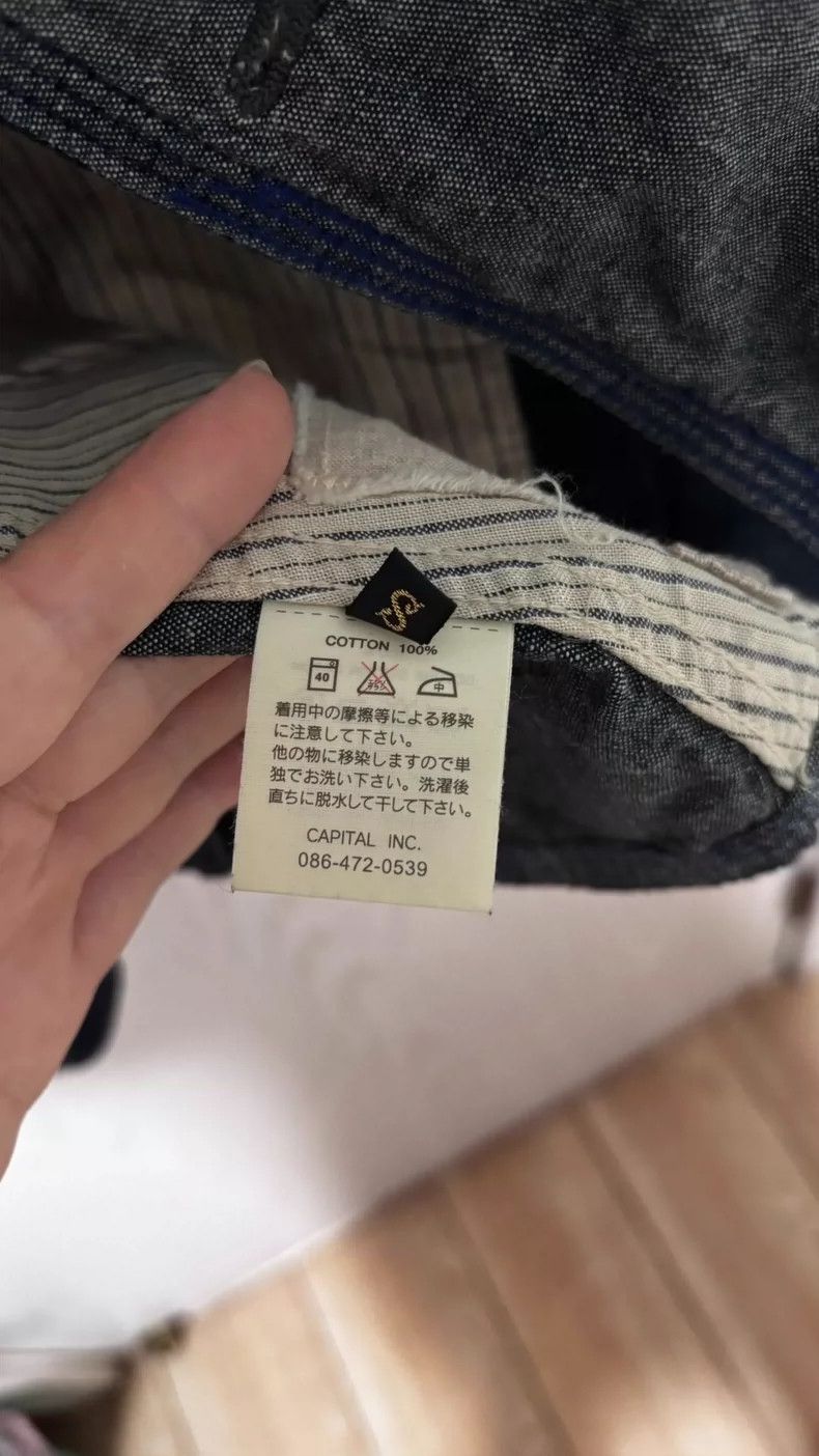 Kapital Short Denim Jacket with Double Button Design Size US M / EU 48-50 / 2 - 3 Thumbnail