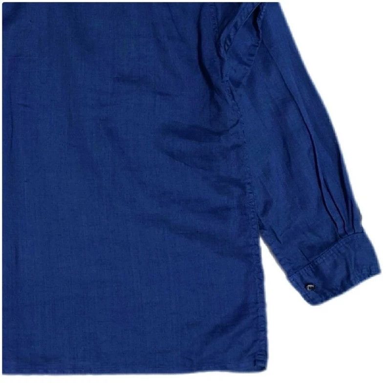 Kapital KAPITAL Blue Dyed Long Sleeve Shirt Size US L / EU 52-54 / 3 - 7 Thumbnail