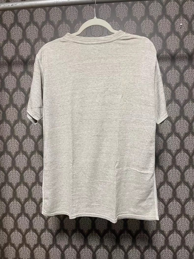 Kapital Gray Cotton Short Sleeve with Rose Print Size US M / EU 48-50 / 2 - 2 Thumbnail