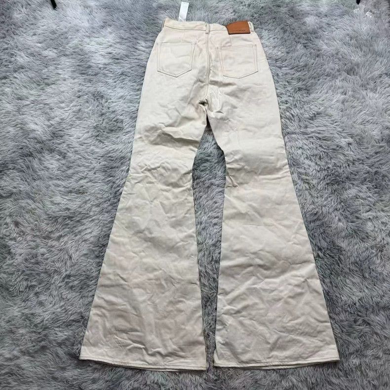 Rick Owens Rick Owens Bolan White Jeans Size 29 Size US 29 - 5 Thumbnail