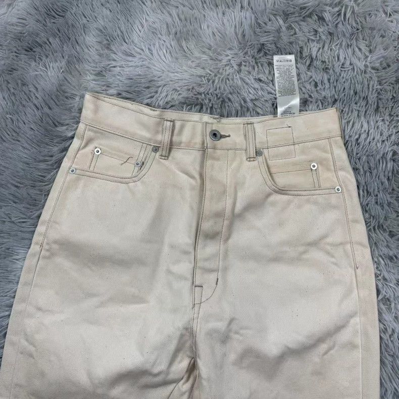 Rick Owens Rick Owens Bolan White Jeans Size 29 Size US 29 - 2 Thumbnail