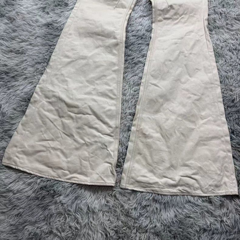 Rick Owens Rick Owens Bolan White Jeans Size 29 Size US 29 - 3 Thumbnail