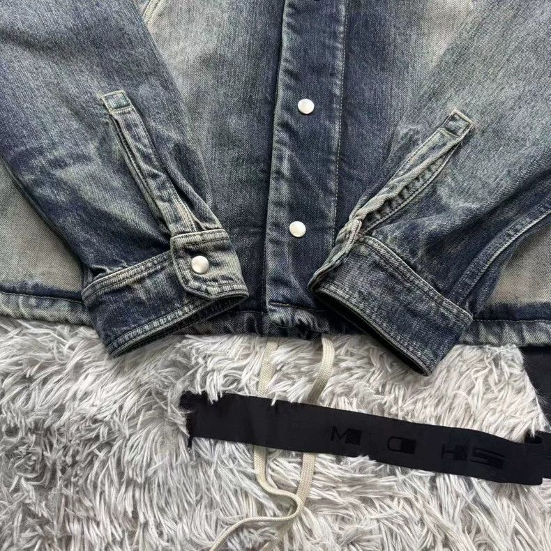 Rick Owens Rick Owens Gradient Denim Jacket Size M Size US M / EU 48-50 / 2 - 4 Thumbnail