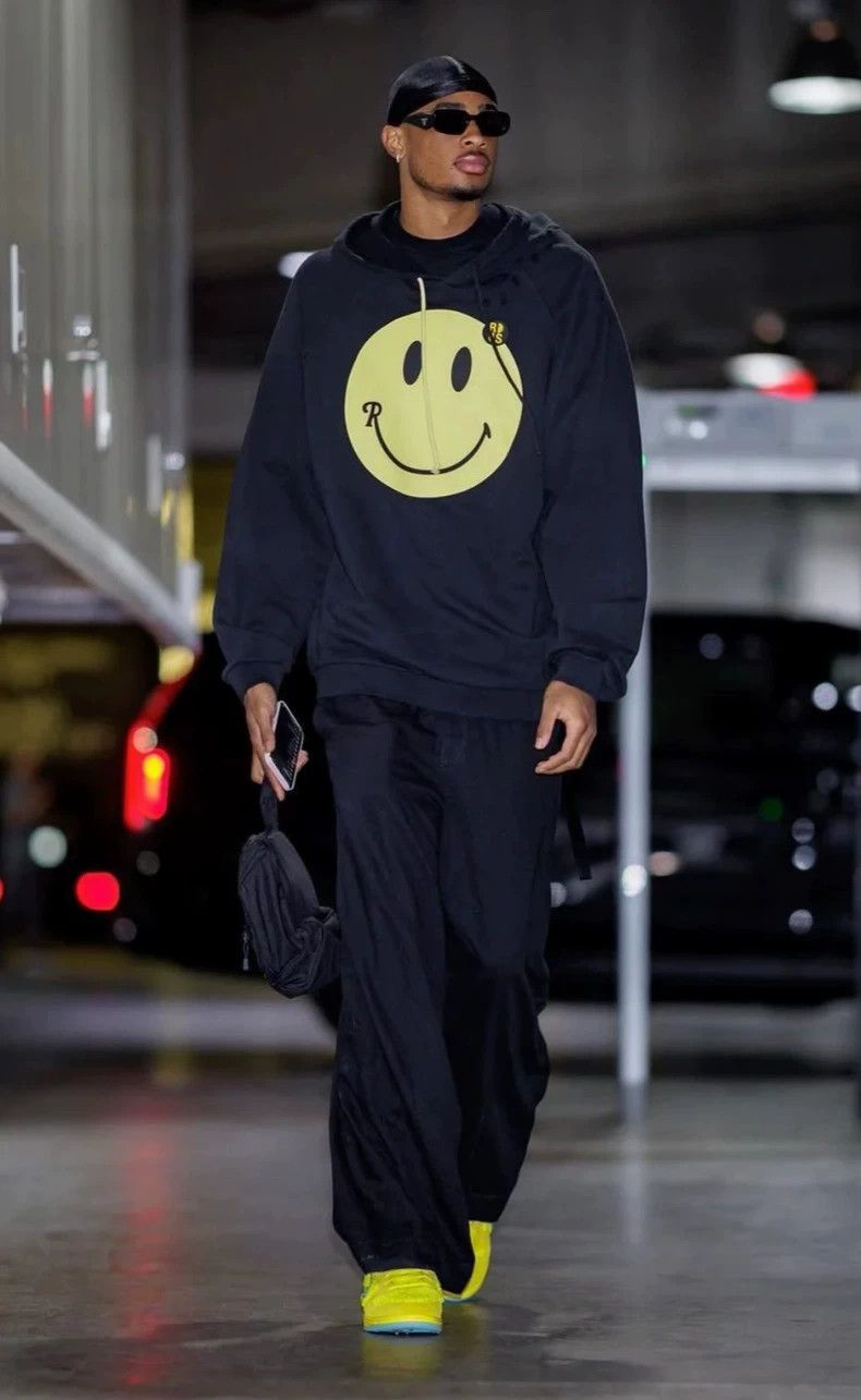 Raf Simons Raf Simons Smiley Collaboration Oversized Hoodie Size US XS / EU 42 / 0 - 5 Thumbnail