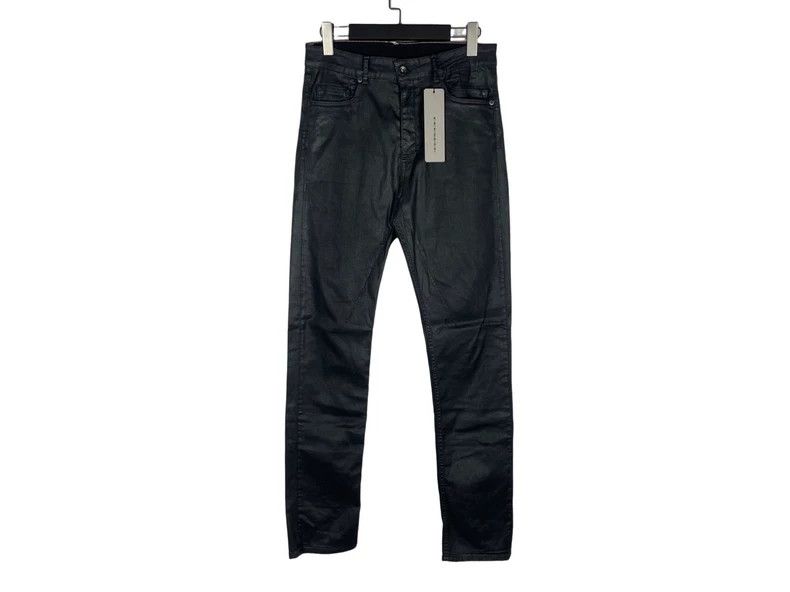Rick Owens Rick Owens DRKSHDW Waxed Denim Pants Size US 31 - 5 Thumbnail