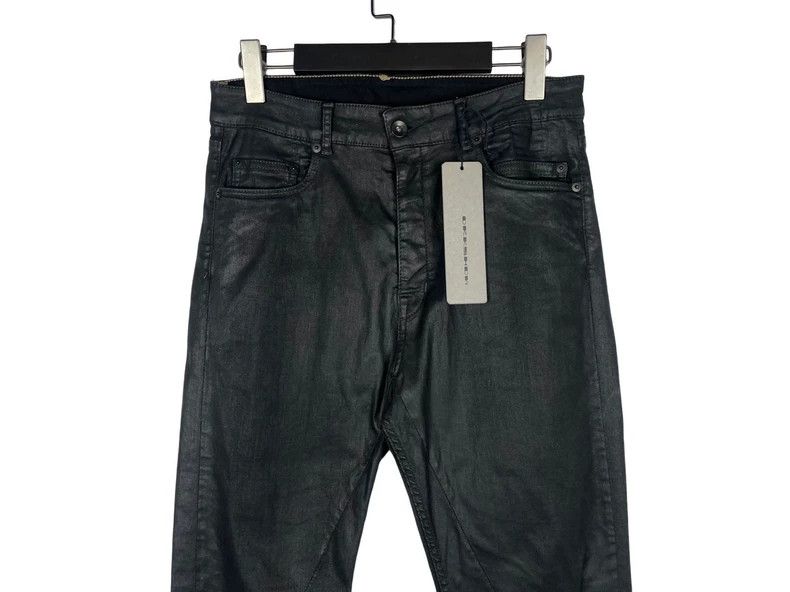 Rick Owens Rick Owens DRKSHDW Waxed Denim Pants Size US 31 - 3 Thumbnail