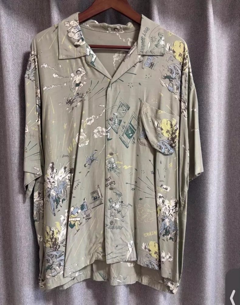 Porter Classic Porter Classic Short Sleeve Shirt Size M Size US M / EU 48-50 / 2 - 2 Thumbnail