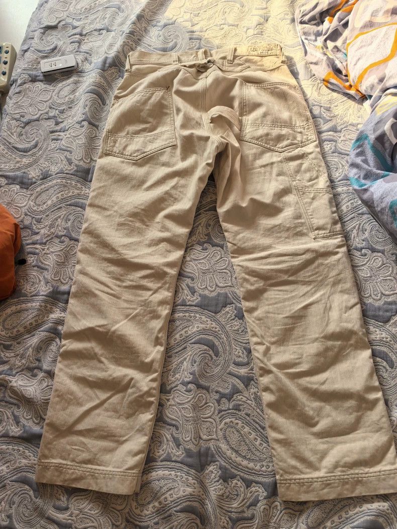 Freewheelers Freewheelers White Work Pants Size 34 Size US 34 / EU 50 - 2 Thumbnail