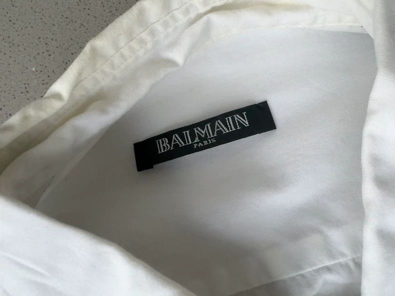 Balmain Balmain sporty style long sleeve shirt Size US M / EU 48-50 / 2 - 2 Thumbnail
