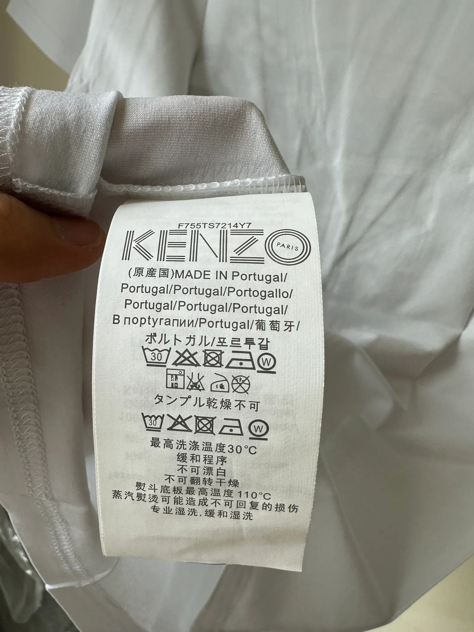 Kenzo Kenzo Short Sleeve T-shirt Size L / US 10 / IT 46 - 5 Thumbnail