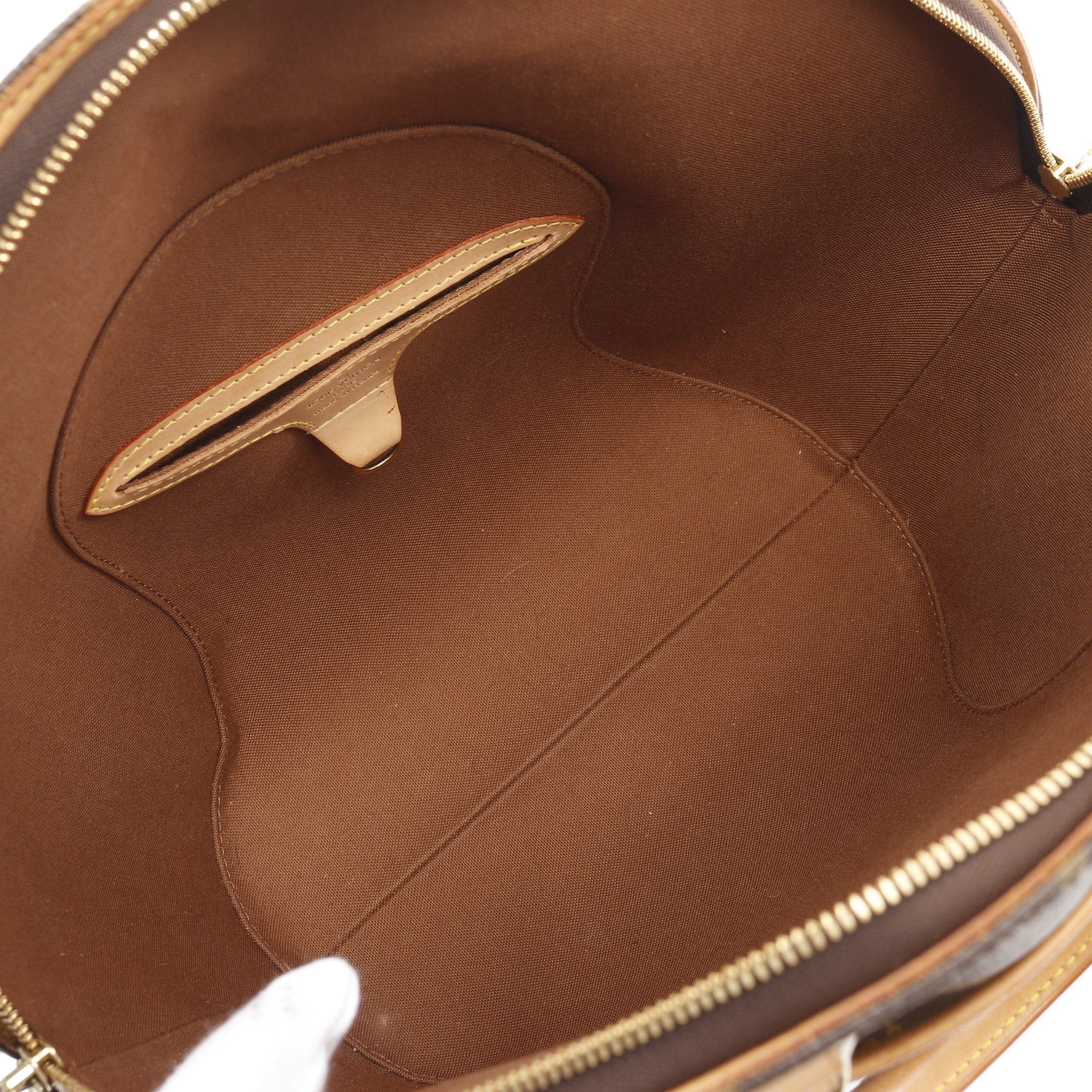 Louis Vuitton Louis Vuitton Ellipse Mm Monogram Handbag Leather Brown Size ONE SIZE - 3 Thumbnail
