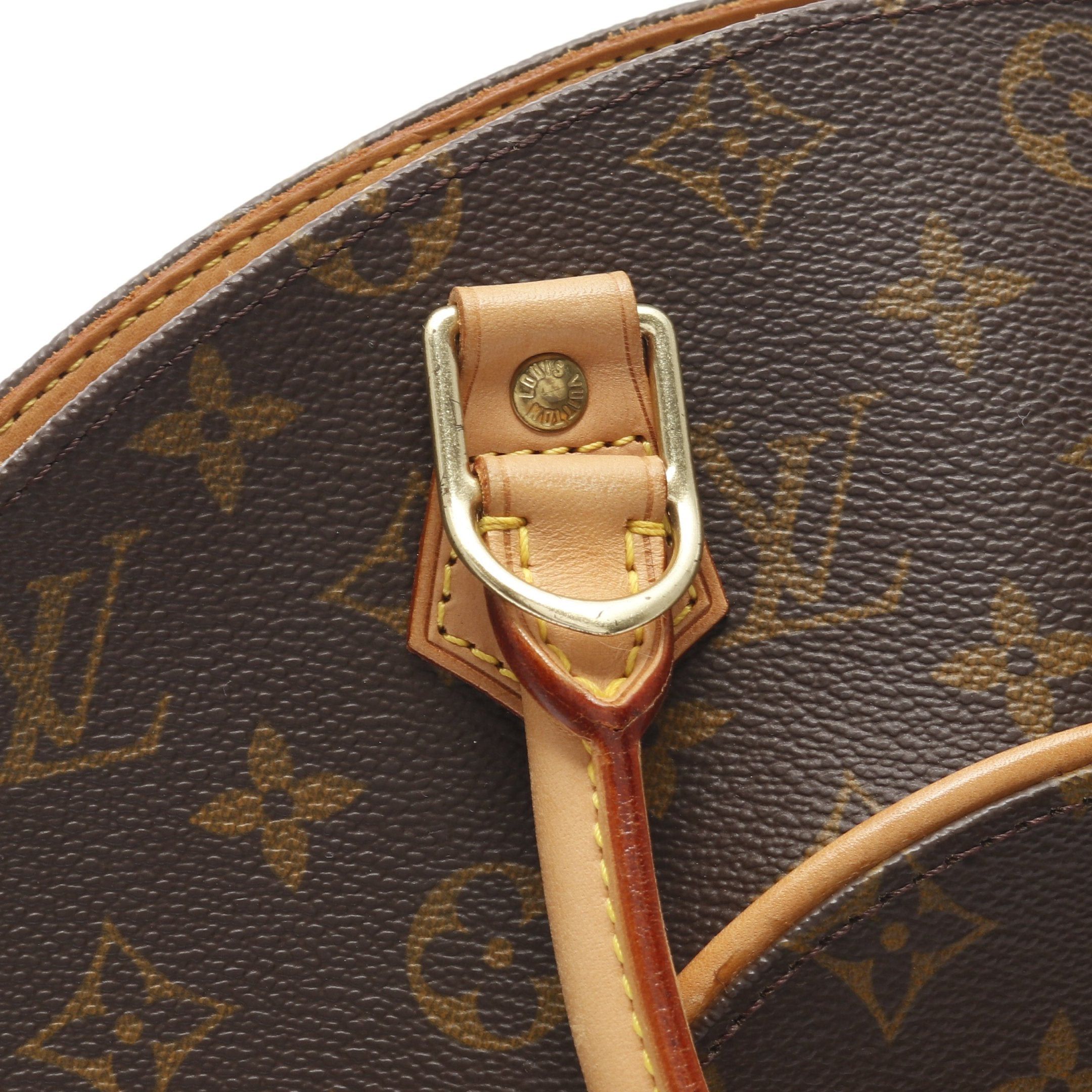 Louis Vuitton Louis Vuitton Ellipse Mm Monogram Handbag Leather Brown Size ONE SIZE - 8 Thumbnail